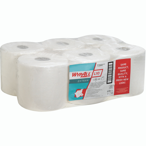 WYPALL* L10 Extra+ Wischtücher für die Zentralentnahme