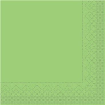 Mank Tissue Basics Servietten 1 Karton = 6 x 100 Stück = 600 Servietten, kiwi - Bild-Darstellung des Produktes 1