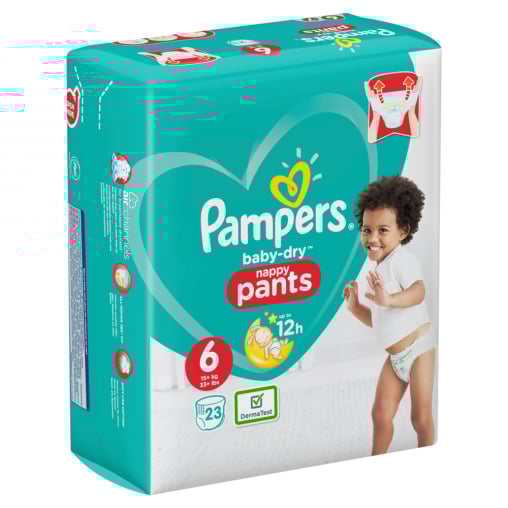 Pampers Baby Dry Pants Extra Large Windeln 15+ kg, Größe 6