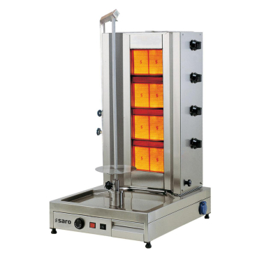 SARO Gas-Döner- / Gyrosgrill 4 Brenner
Modell TILLA 4 126-1705 - Bild-Darstellung des Produktes 1