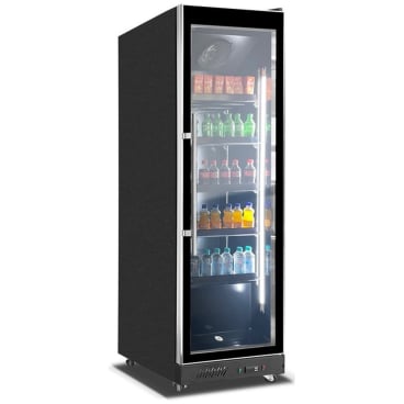 Gastro Lagerkühlschrank Kühlschrank Gewerbekühlschrank 500l 2-10°C 1 Glastür Volumen Brutto: 500 L - Bild-Darstellung des Produktes 1