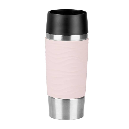 EMSA Travel Mug Waves Isolierbecher mit Quick-Press Verschluss