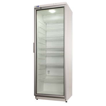 KBS Glastürkühlschrank CD 350 weiß mit Schloss CD 350 | weiß mit Schloss - Bild-Darstellung des Produktes 1