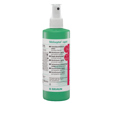 B. Braun Meliseptol® rapid Schnelldesinfektion 250 ml - Sprühflasche - Bild-Darstellung des Produktes 1