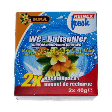 Reinex fresh WC-Duftspüler, Nachfüllpack Tropical - Bild-Darstellung des Produktes 1