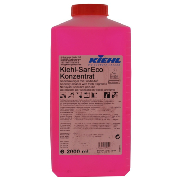 Kiehl SanEco-Konzentrat Sanitärreiniger 1 Karton = 3 Flaschen à 2 Liter - Bild-Darstellung des Produktes 1