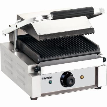 Bartscher Kontaktgrill Grillfläche: gerillt - Bild-Darstellung des Produktes 1