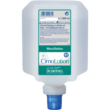 Dr. Schnell Waschlotion CIMOLOTION, pH-neutral 1 Liter - Spenderflasche für V10-Spender - Bild-Darstellung des Produktes 1
