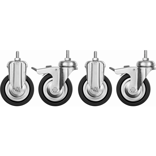 Bartscher Lenkrollen-Set, 4-teilig