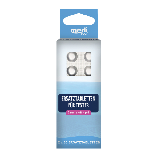 mediPOOL Tabletten für Sauerstoff / pH-Tester