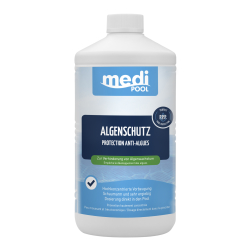 mediPOOL GmbH mediPOOL Algenschutz, Zur Verhinderung von Algenwachstum, 1000 ml - Flasche 0604601MP