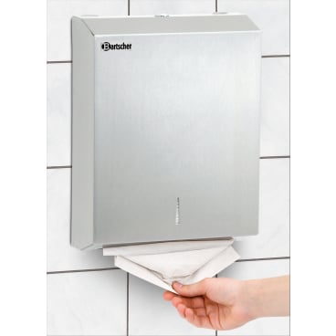 Bartscher Papiertuchspender Maße (B x H x T): 28,5 x 37 x 10 cm kaufen