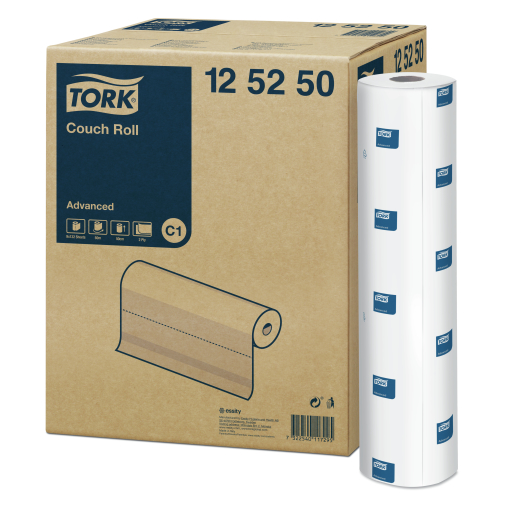 Tork Advanced Liegenabdeckung, Tissue, 2-lagig
