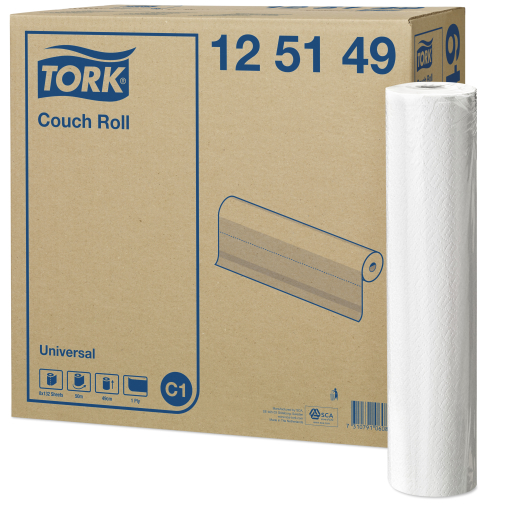Tork Universal Liegenabdeckung, Tissue, 1-lagig