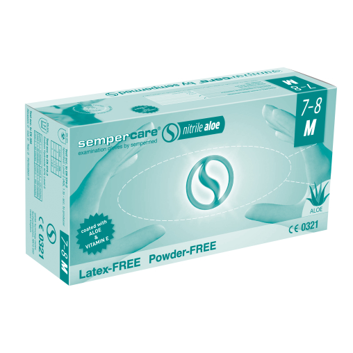 Sempercare® nitrile aloe Untersuchungshandschuh