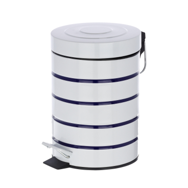 WENKO Marine Kosmetik Treteimer weiß, 3 Liter WENKO Marine Kosmetik Treteimer weiß, 3 Liter