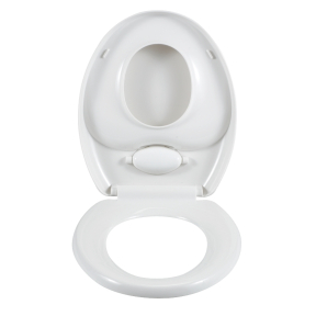 WENKO Family WC-Sitz, mit Absenkautomatik WC-Doppelsitz, Farbe: weiß kaufen