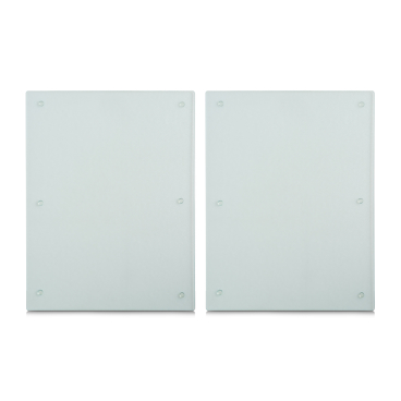 Zeller Herdabdeck-/Schneideplatten-Set, 2-teilig, XL Material: ESG-Sicherheitsglas, 40 x 42 cm - Bild-Darstellung des Produktes 1
