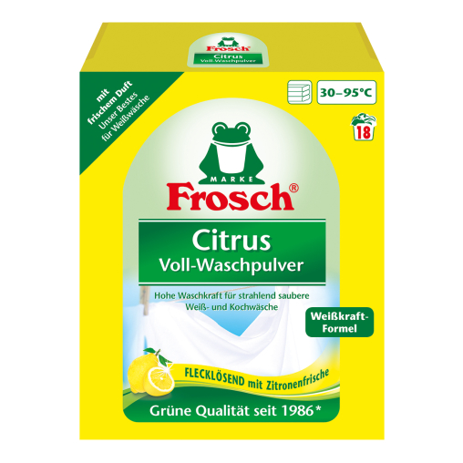 Frosch Citrus Voll-Waschpulver