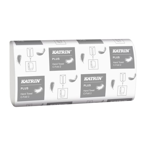 KATRIN Plus C-Fold 2, 24 x 33 cm Falt-Handtuch