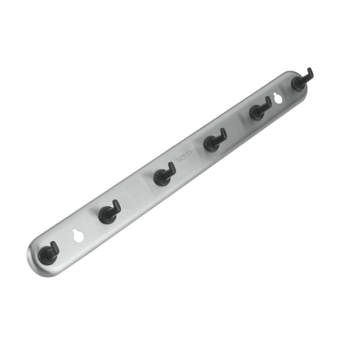 Metaltex Imperial Hängeleiste, 6 Haken, Inox-Edelstahl