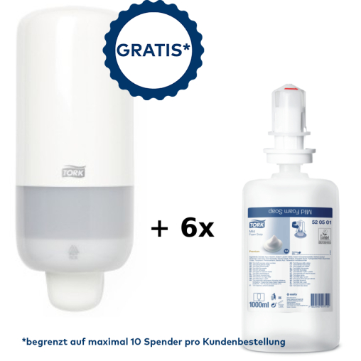 Tork Sonderaktion* Elevation Schaumseifenspender + Schaumseife