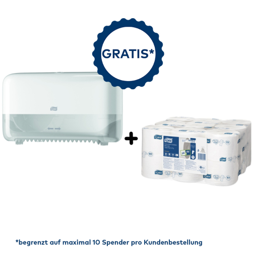 Tork Sonderaktion* Toilettenpapierspender + Toilettenpapier