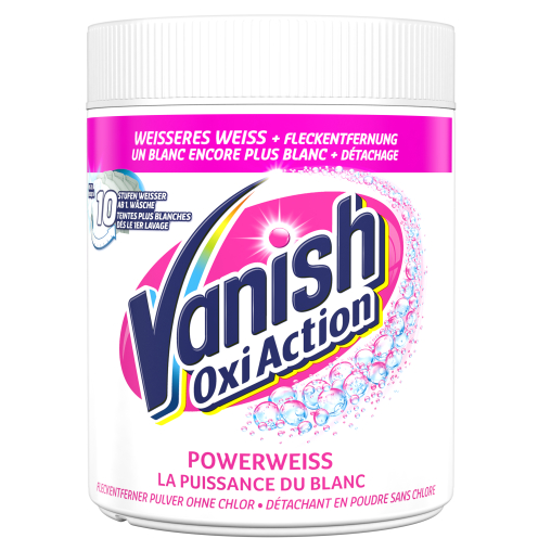 Vanish Oxi Action Powerweiß Fleckentferner Pulver