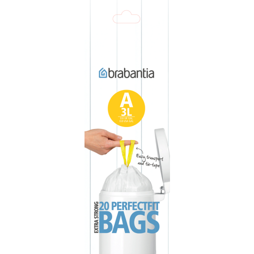 Brabantia Müllbeutel 3 l (A)
