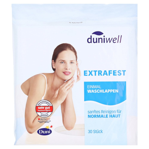 Duniwell Einweg-Waschlappen, trocken