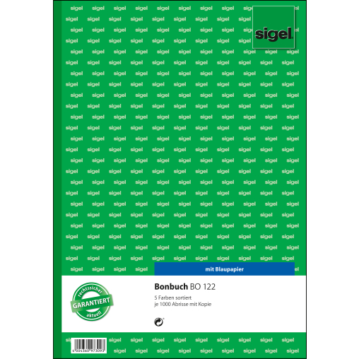 Sigel Bonbuch, 5 x 1000 Abrisse