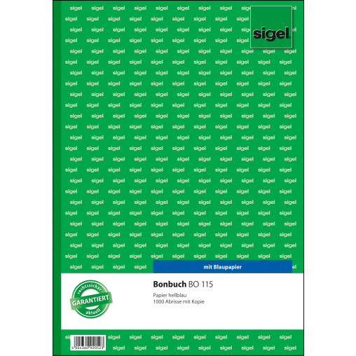 Sigel Bonbuch, 1000 Abrisse, A4