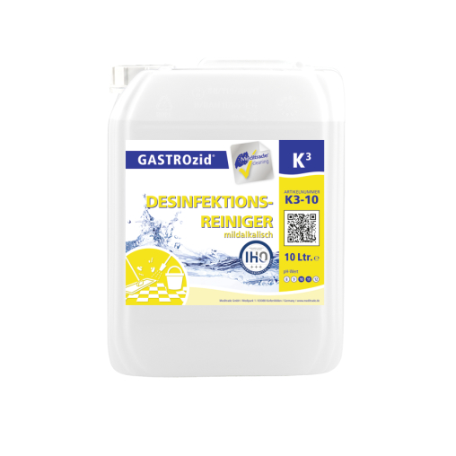 GASTROzid® K3 Desinfektionsreiniger, mildalkalisch