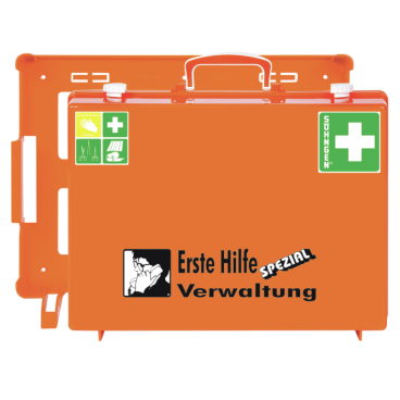 Söhngen Erste - Hilfe - Koffer Spezial Verwaltung 1 Verbandskasten + erweiterte Füllung für den Verwaltungsbereich - Bild-Darstellung des Produktes 1