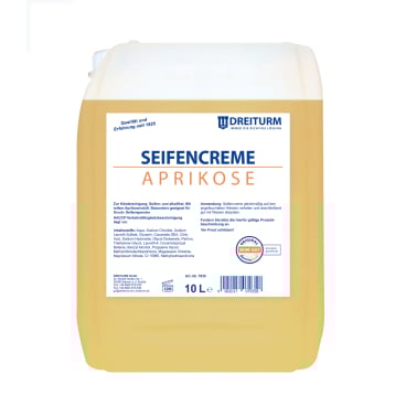 Dreiturm Seifencreme Aprikose 10 Liter - Kanister - Bild-Darstellung des Produktes 1