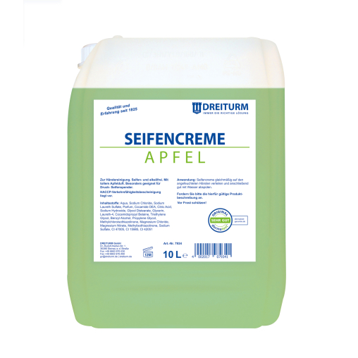 Dreiturm Apfel Seifencreme