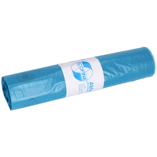 DEISS ECOFINE Abfallsack 70 Liter, blau, Typ 60