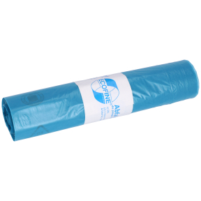 DEISS ECOFINE Abfallsack 70 Liter blau, ca. 660 g/ Rolle, Typ 60