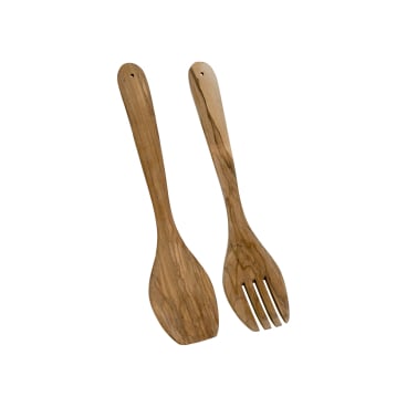 Metaltex Salatbesteck, Olivenholz Länge: 30 cm, 2-teilig - Bild-Darstellung des Produktes 1