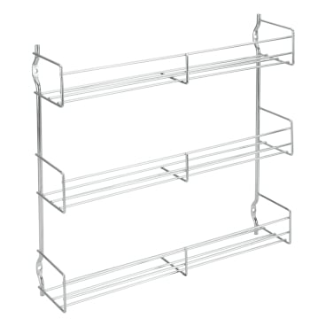 Metaltex Gewürzboard, verchromt Maße: 30 x 6 x 33 cm - Bild-Darstellung des Produktes 1