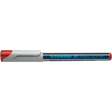 Schneider Maxx 225 M Universalmarker non- permanent 1 Packung = 10 Stück, rot - Bild-Darstellung des Produktes 1