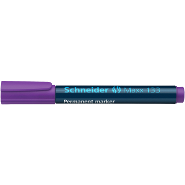 Schneider Maxx 133 Permanentmarker 1 Packung = 10 Stück, violett - Bild-Darstellung des Produktes 1