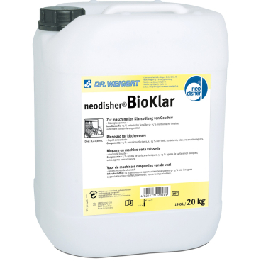 Dr. Weigert neodisher® Bioklar Klarspüler 20 kg - Kanister - Bild-Darstellung des Produktes 1
