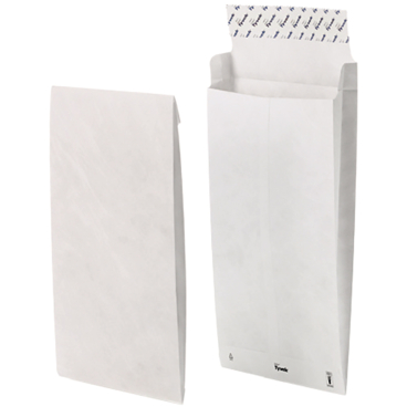 Tyvek Faltentasche 00011842 B4A 38x250x330mm 68g/qm weiß Tyvek Faltentasche 00011842 B4A 38x250x330mm 68g/qm weiß - Bild-Darstellung des Produktes 1