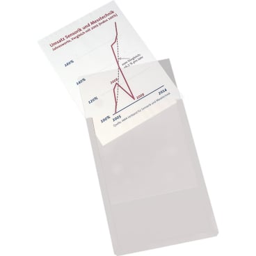 Sichttasche Magnet 9218-01819-11 A4 grau 10 Stück Sichttasche Magnet 9218-01819-11 A4 grau 10 Stück - Bild-Darstellung des Produktes 1