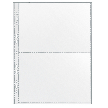 Sammelhüllen A4 120my glasklar für 2 x A5 quer Sammelhüllen A4 120my glasklar für 2 x A5 quer - Bild-Darstellung des Produktes 1