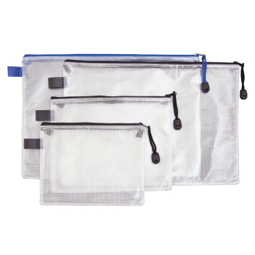 Reißverschlussbeutel DIN A5 PVC blau Reißverschlussbeutel DIN A5 PVC blau - Bild-Darstellung des Produktes 1