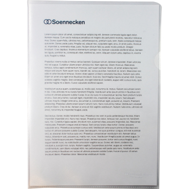 Sichthülle 1609 DIN A4 PP transparent 50 Stück Sichthülle 1609 DIN A4 PP transparent 50 Stück - Bild-Darstellung des Produktes 1