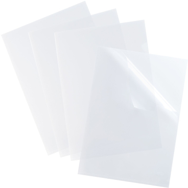 Sichthüllen A4 PP 120 mic farblos VE=100 Stück Sichthüllen A4 PP 120 mic farblos VE=100 Stück - Bild-Darstellung des Produktes 1