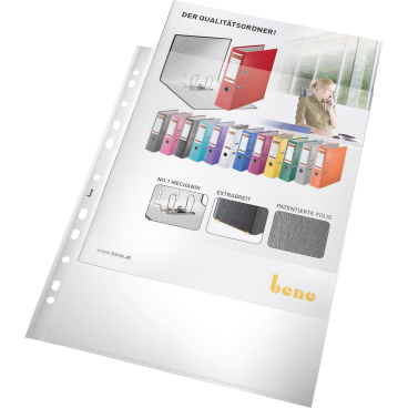 Sichthülle 206225CL DIN A4 140mic o/l offen PP transparent 25 Stück Sichthülle 206225CL DIN A4 140mic o/l offen PP transparent 25 Stück - Bild-Darstellung des Produktes 1